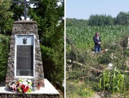 На Гарадзеншчыне разбурылі яшчэ адзін помнік жаўнерам Арміі Краёвай