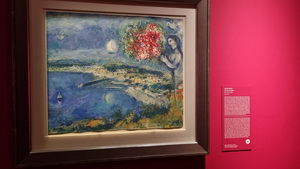 У Нацыянальным музеі ў Варшаве працуе ўнікальная выстава прац Марка Шагала 