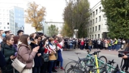 Студэнты БДУ патрабуюць, каб унівэрсытэт публічна выступіў у абарону іхных правоў