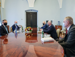 Анджэй Дуда сустрэўся з прадстаўнікамі беларускай меншасці   