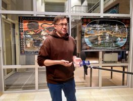 «Я ўсё магу патлумачыць». Выстава  маляваных дываноў Максіма Осіпава