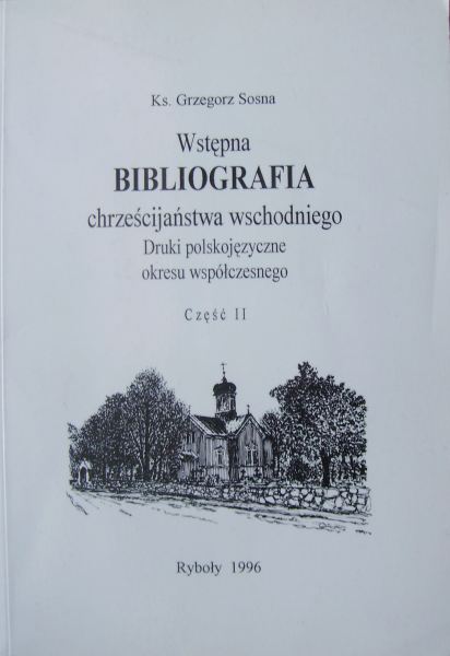 Wstępna Bibliografia chrześcijaństwa wschodniego