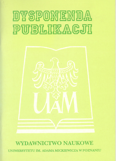 Dysponenda publikacji Wydawnictwa Naukowego Uniwersytetu im. Adama Mickiewicza