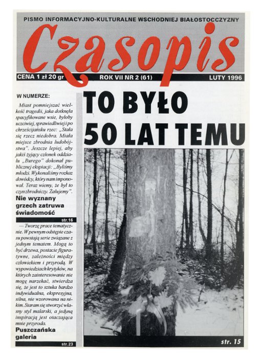 Czasopis 2 (61) 1996