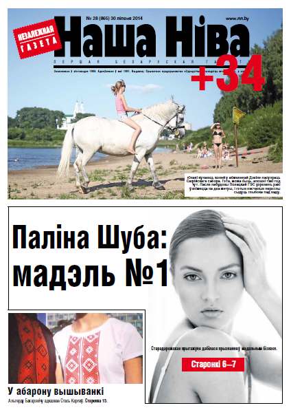 Наша Ніва 28 (865) 2014