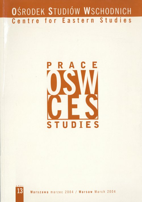 Prace Ośrodka Studiów Wschodnich 13