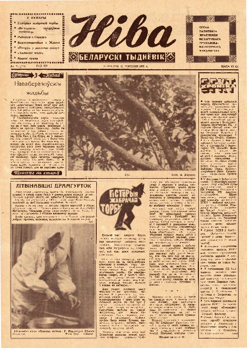 Ніва 25 (747) 1970