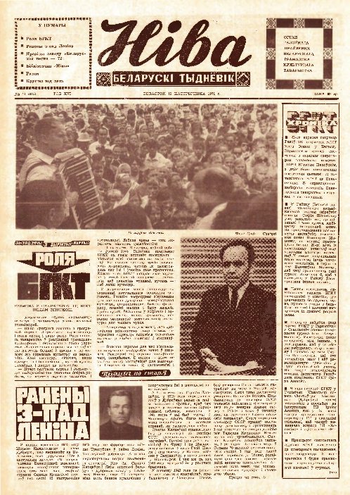 Ніва 41 (815) 1971