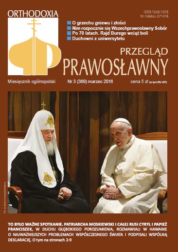 Przegląd Prawosławny 3 (369) 2016