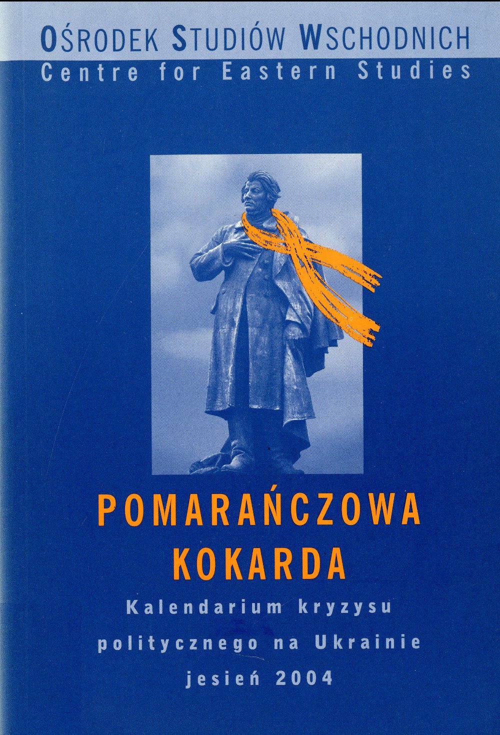 Pomarańczowa kokarda