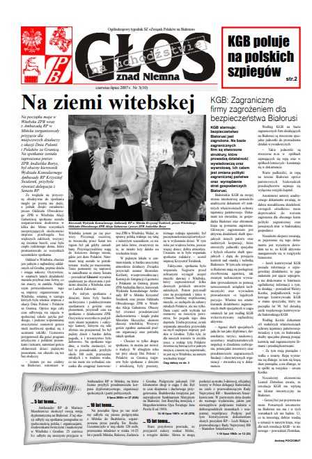 Głos znad Niemna na Uchodźstwie 3 (10) 2007