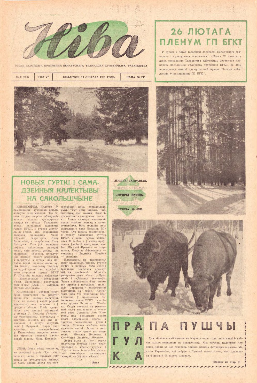 Ніва 8 (260) 1961