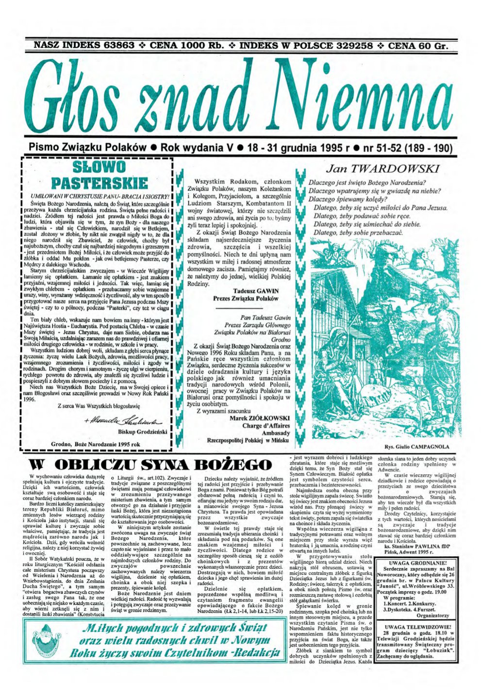 Głos znad Niemna 51-52 (189-190) 1995