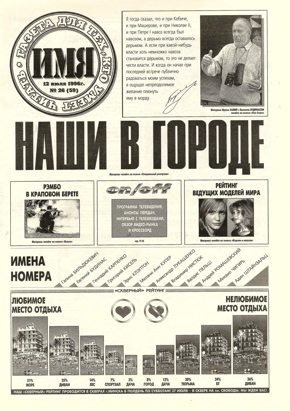 Имя 26 (59) 1996