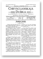 Chryścijanskaja Dumka, 9/1931