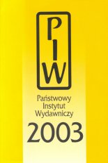 Państwowy Instytut Wydawniczy 2003