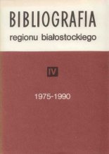 Bibliografia regionu Białostockiego