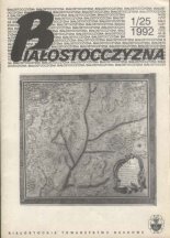 Białostocczyzna 1 (25) 1992