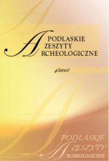 Podlaskie Zeszyty Archeologiczne 4/2008