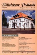 Bibliotekarz Podlaski 1/2000