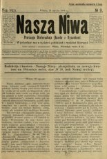 Наша Ніва (1906-1915) 9/1908