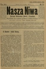 Наша Ніва (1906-1915) 22/1908