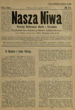 Наша Ніва (1906-1915) 24/1908