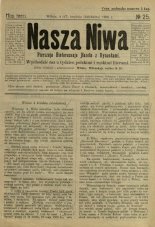 Наша Ніва (1906-1915) 25/1908