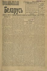 Вольная Беларусь 11/1917