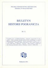 Biuletyn Historii Pogranicza 11